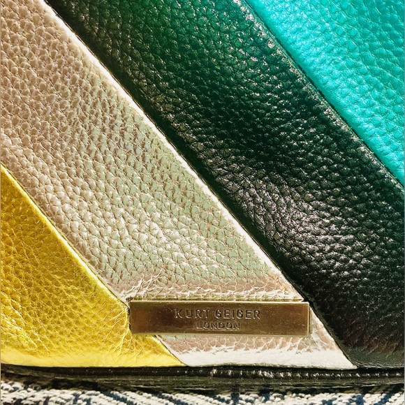 Kurt Geiger Multicolor Striped Crossbody Bag - Picture 2 of 10